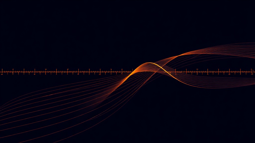 Two wave modes side by side: a transverse wave wiggling across its path and a longitudinal wave compressing along it.